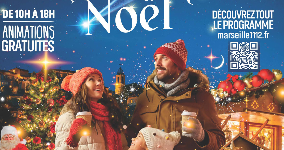 Du 12 au 14 décembre, Noël devant la mairie du 11/12
