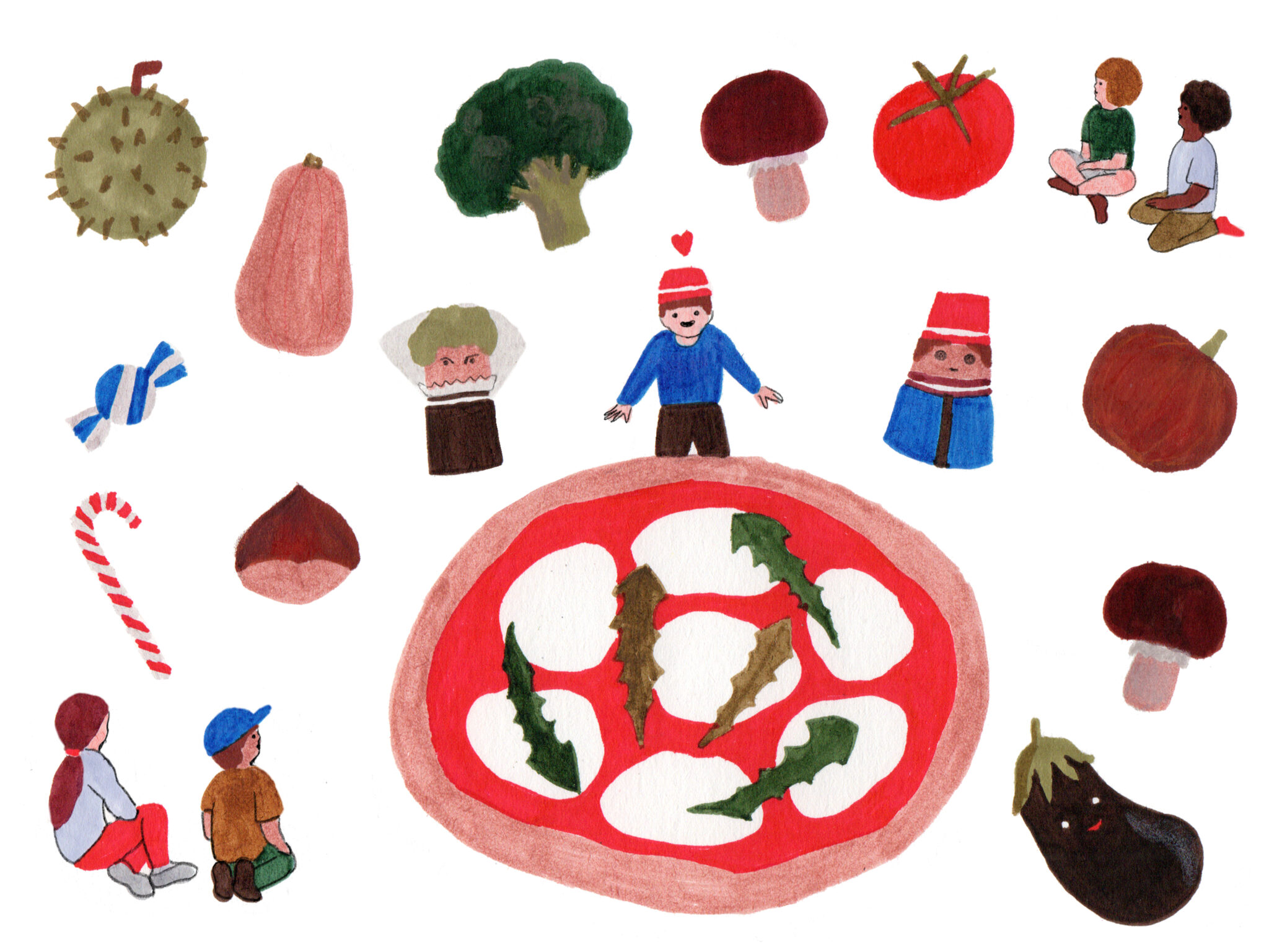 Visite pour les enfants au Mucem