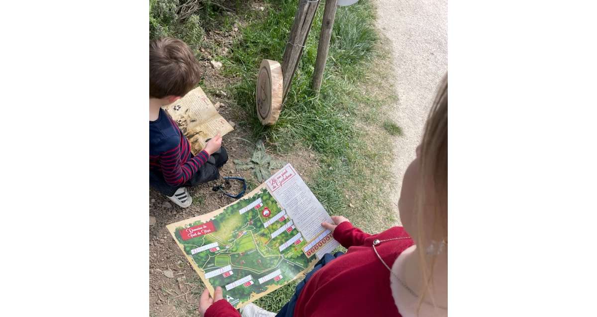 Jeu de piste en famille Lili au pied de Garlaban