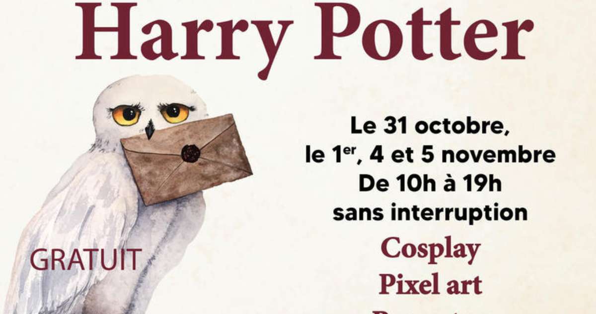 Exposition Harry Potter à Marignane