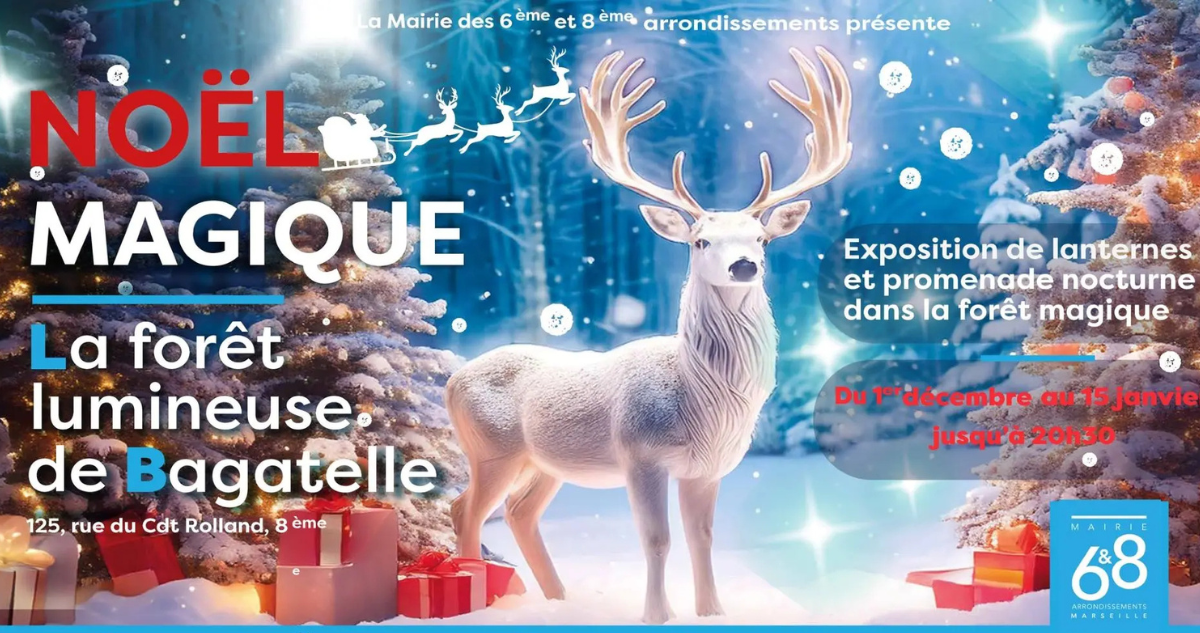 Noel Magique au Parc de Bagatelle