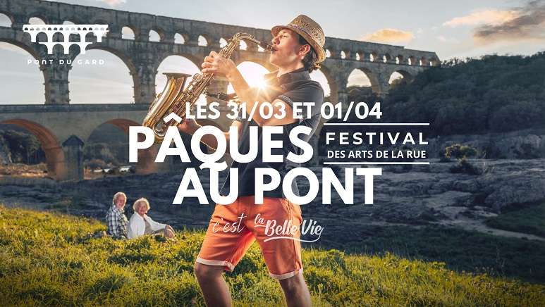 Pâques au Pont du Gard