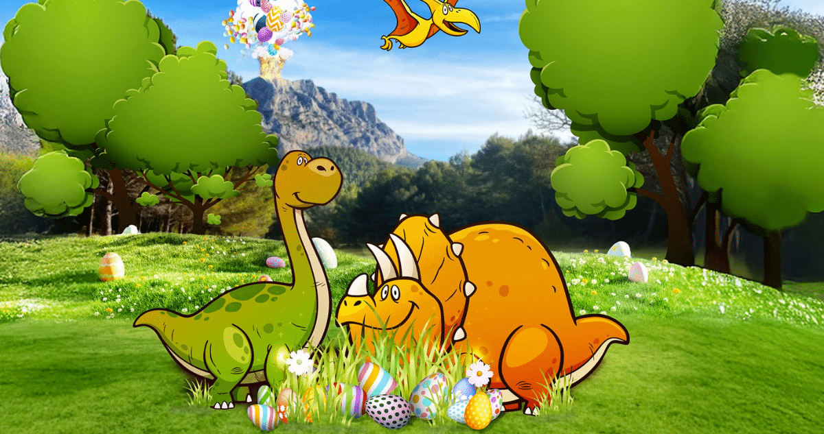 Grand chasse au oeufs de dinosaures au domaine de Roques-Hautes