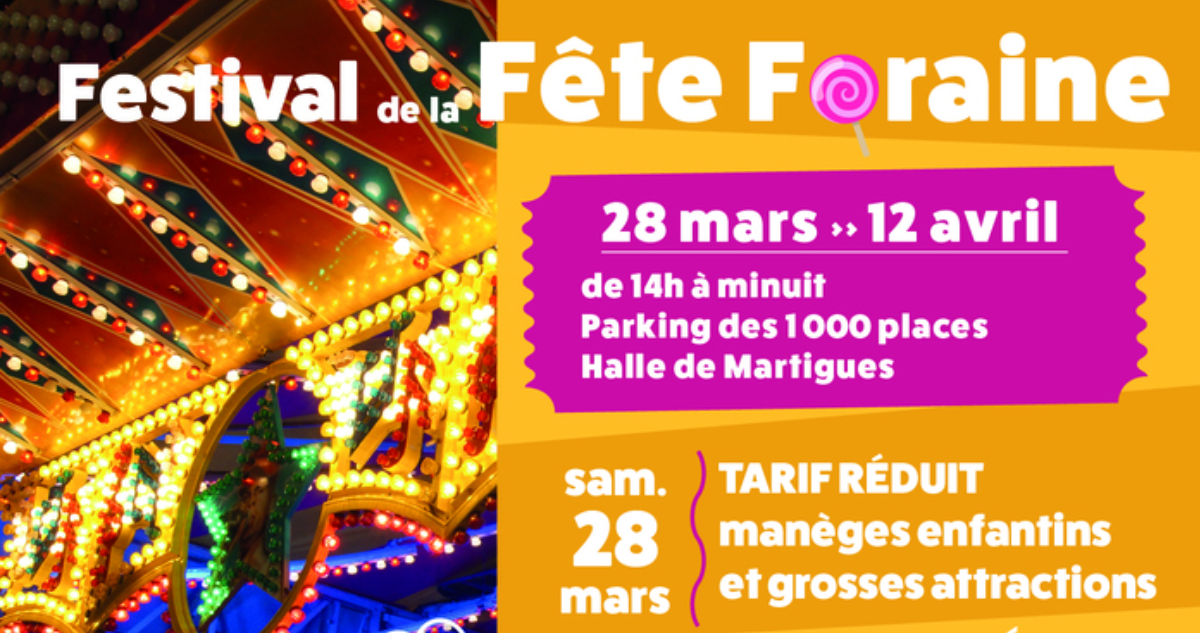 Festival de la Fête foraine à Martigues