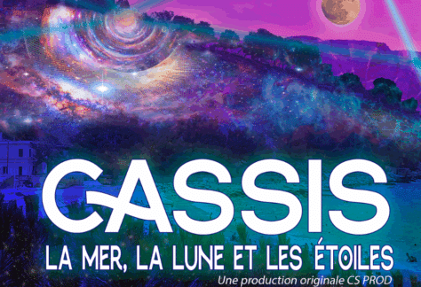 Vidéomapping : "CASSIS, la Mer, la Lune et les Étoiles
