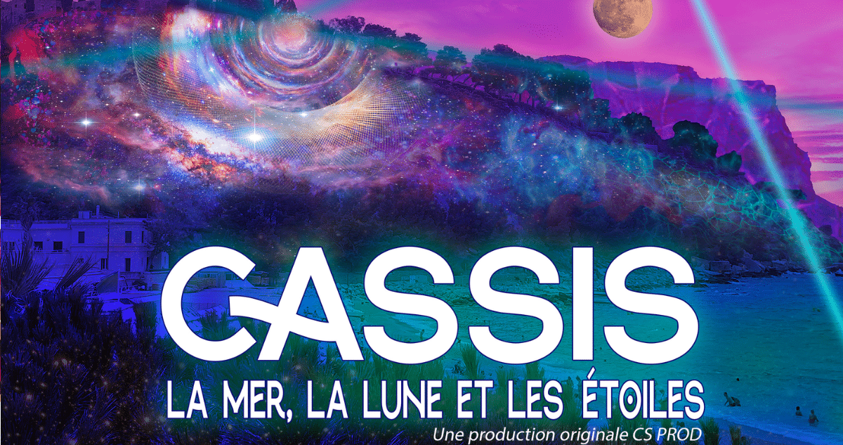 Vidéomapping : "CASSIS, la Mer, la Lune et les Étoiles