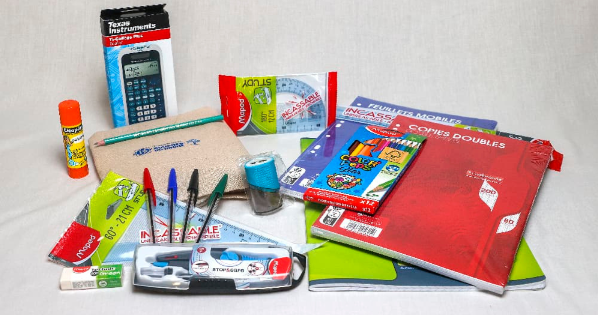 Kit de rentrée scolaire 2024