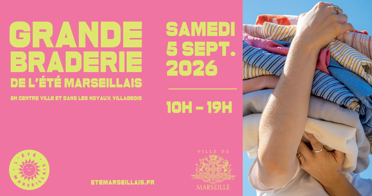 Grande Braderie du centre-ville à Marseille