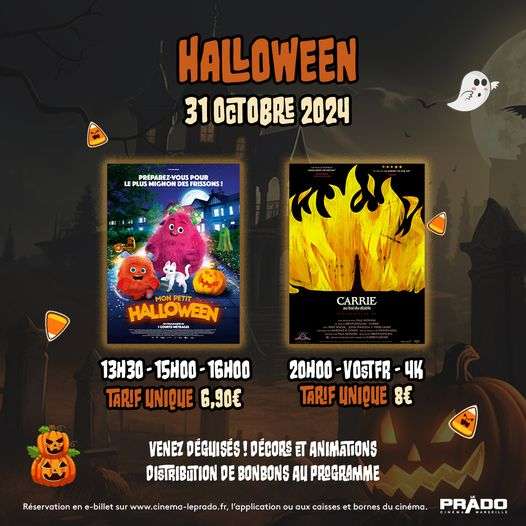 Halloween au cinéma le Prado