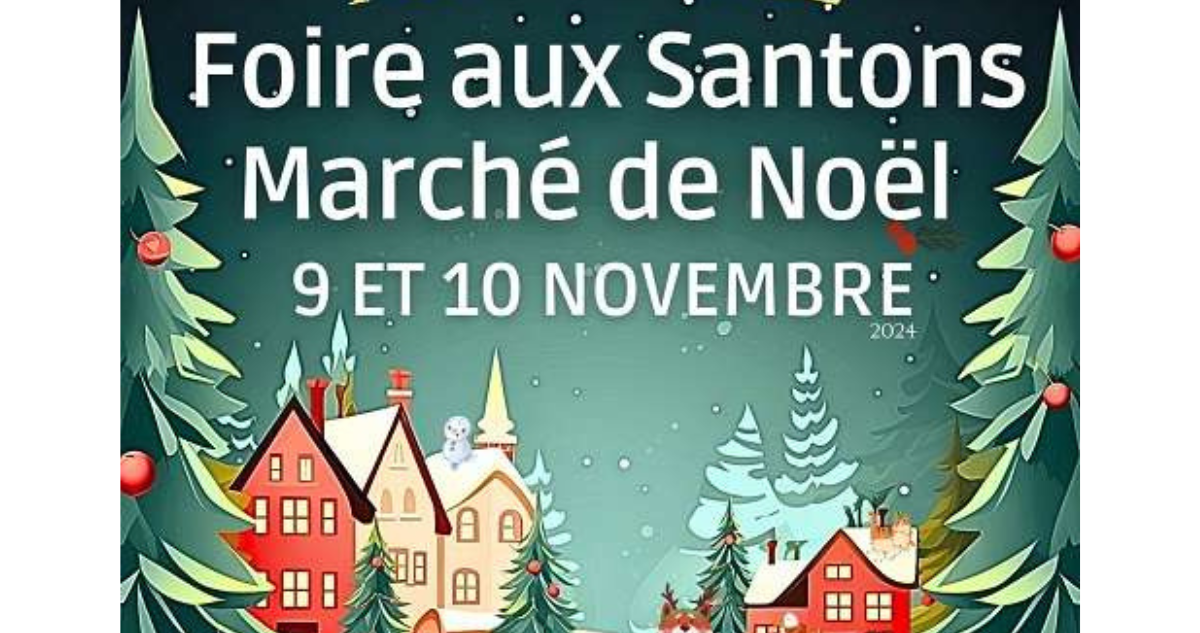 Marché de Noël et Foire aux santons