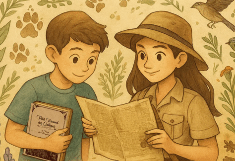 Jeu de piste - Lili au pied de Garlaban