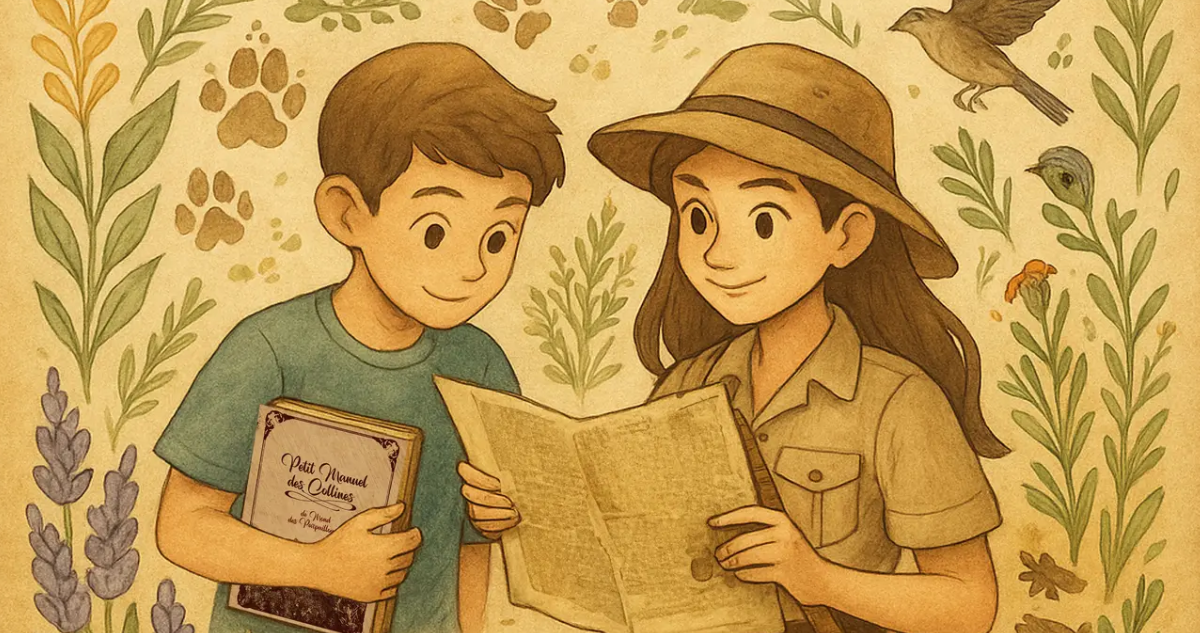 Jeu de piste - Lili au pied de Garlaban