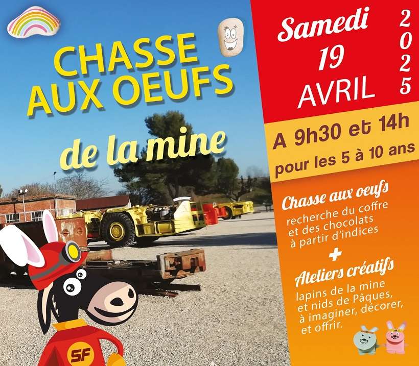 Chasse aux œufs de Pâques au Musée de la Mine