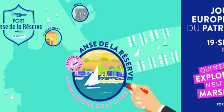 Journées du Patrimoine au Port de l&rsquo;Anse de la Réserve à Marseille