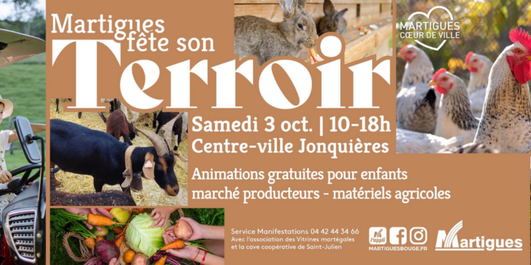 Martigues fête son terroir : poneys, ferme pédagogique et marché de producteurs à Jonquières GRATUIT Enfants