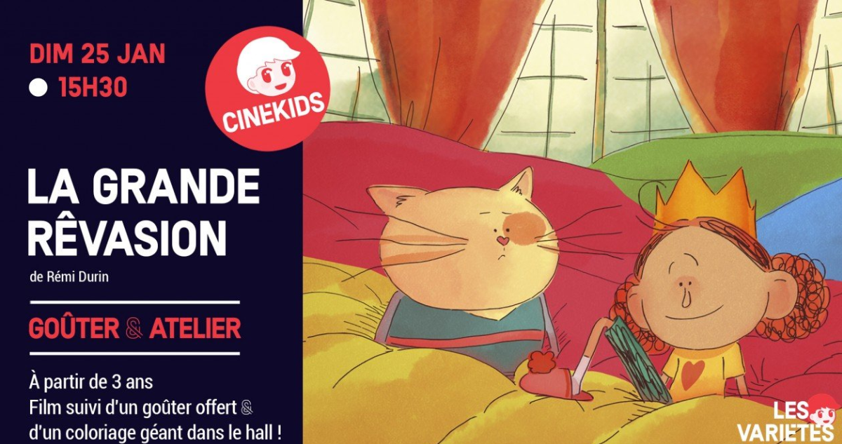 Cinékids aux Variétés à Marseille.