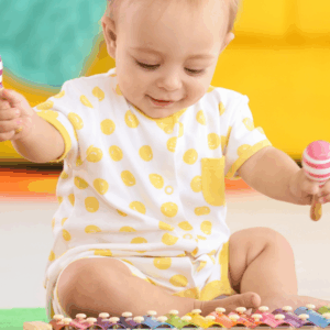 Eveil musical bébé A Little Family