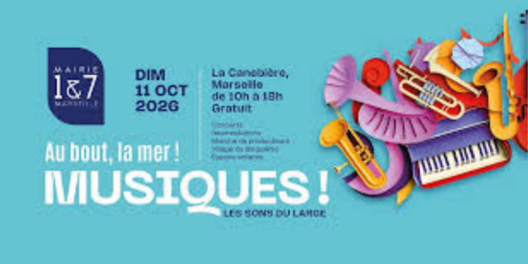 Au bout, la mer ! Musiques : une journée de fête gratuite en famille sur la Canebière le 11 octobre