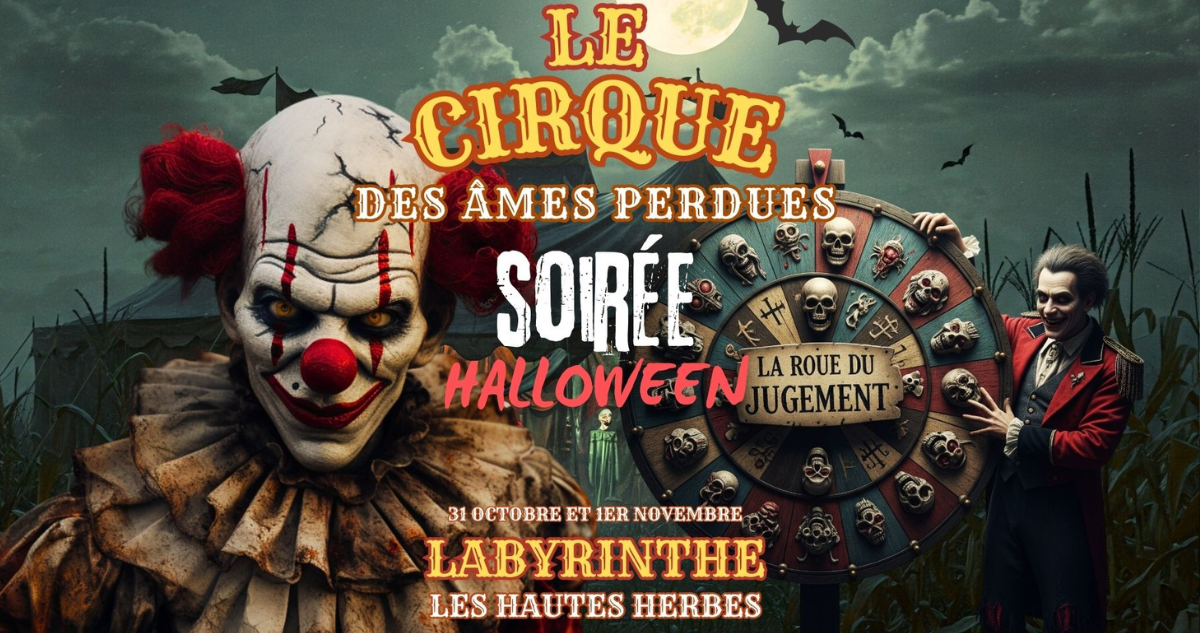 Soirées de l'Horreur au Labyrinthe Les Hautes Herbes | 15 ans et plus