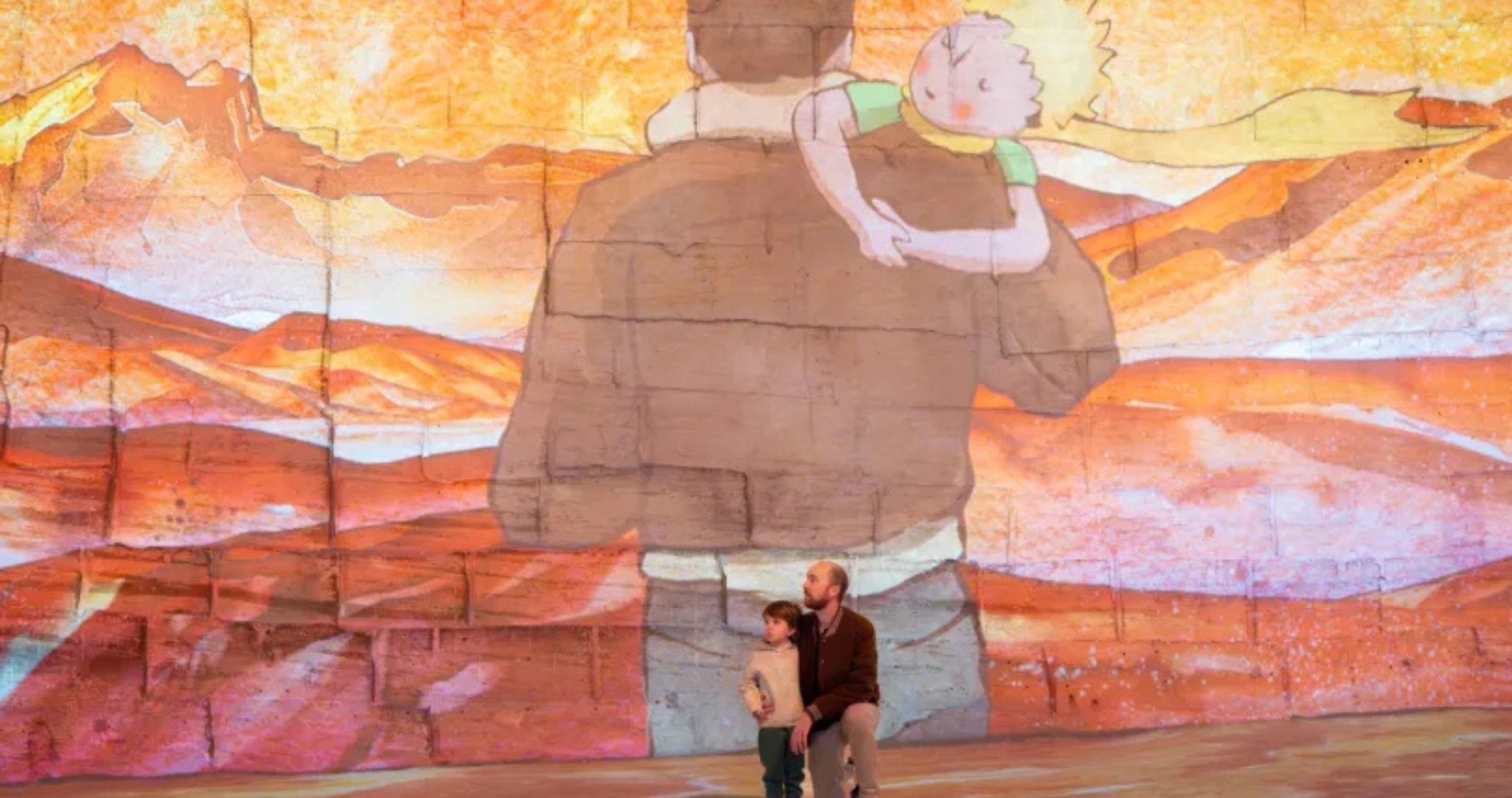 Le Petit Prince aux Carrières des Lumières