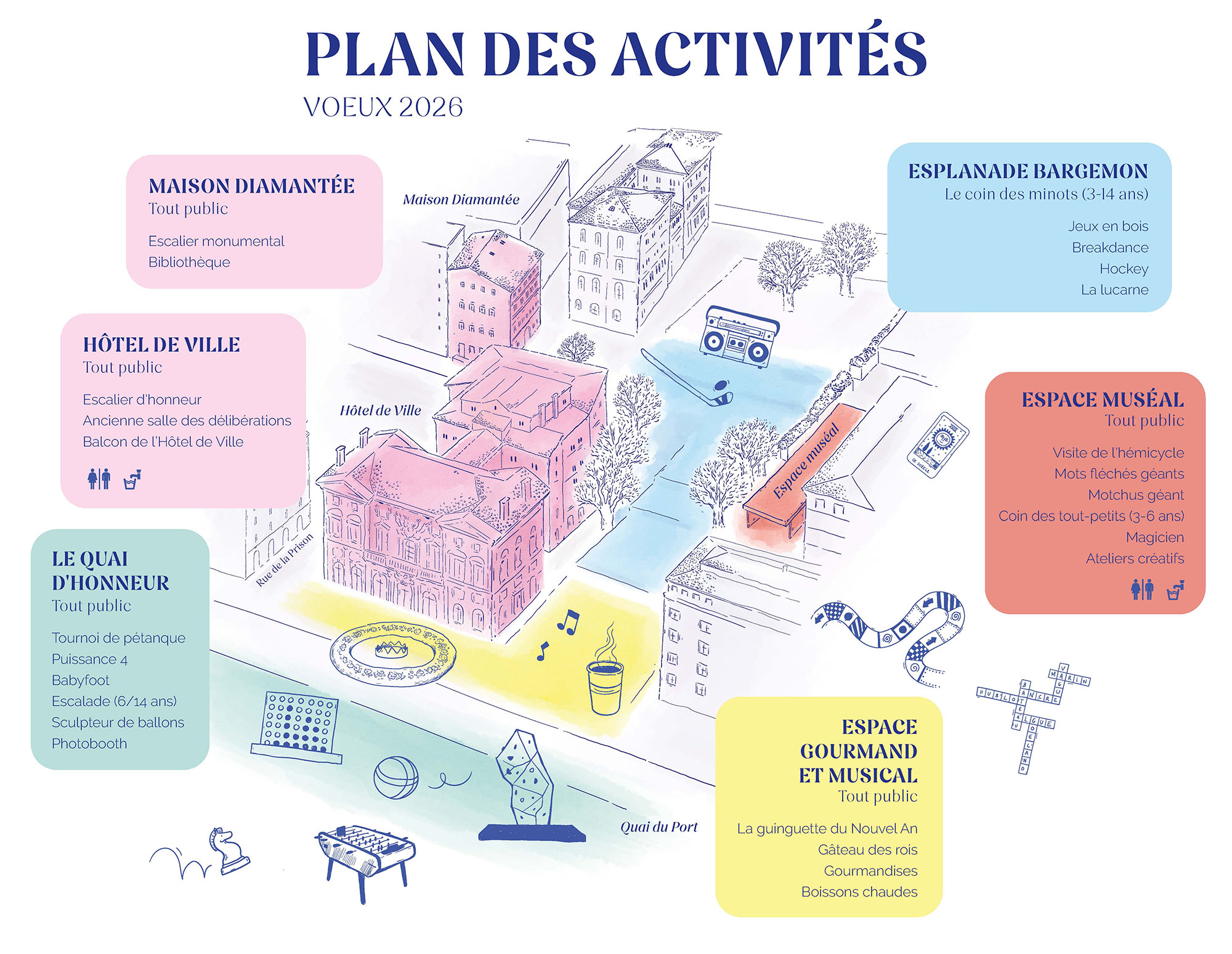 Grande fête gratuite en famille à l’Hôtel de Ville pour fêter 2026