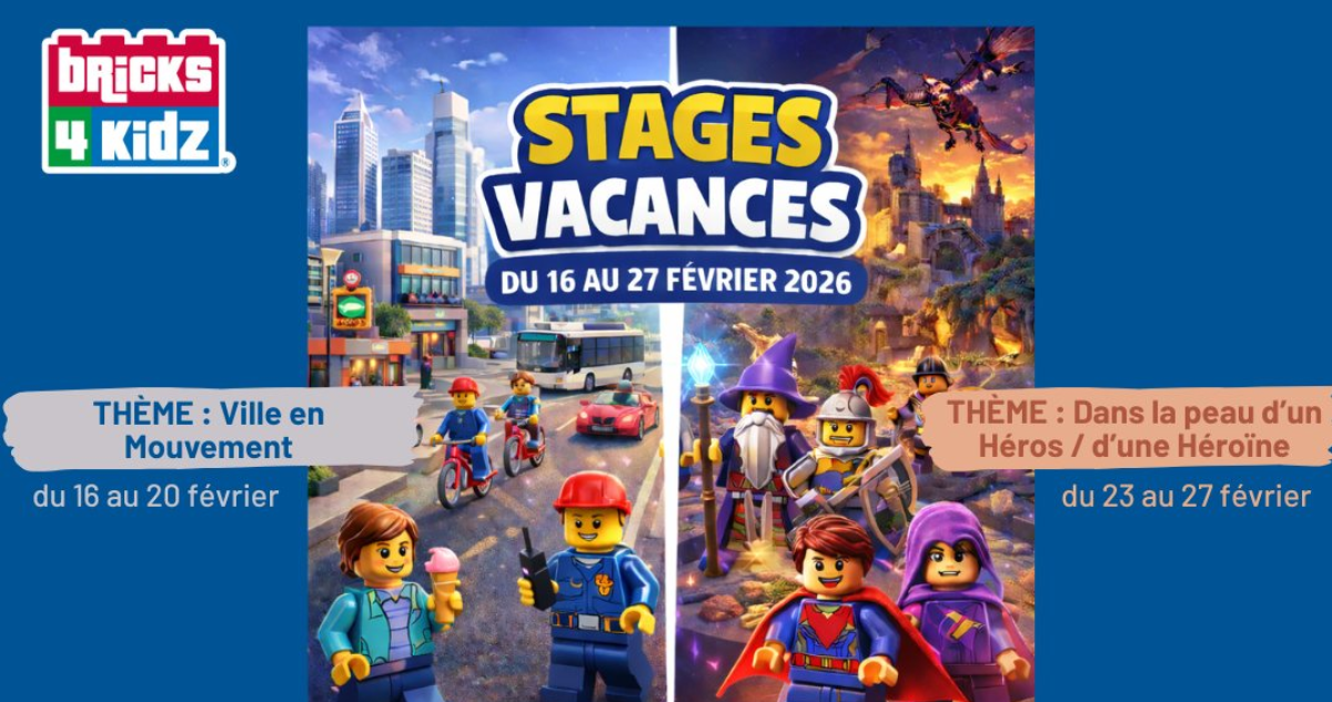 Stages vacances LEGO