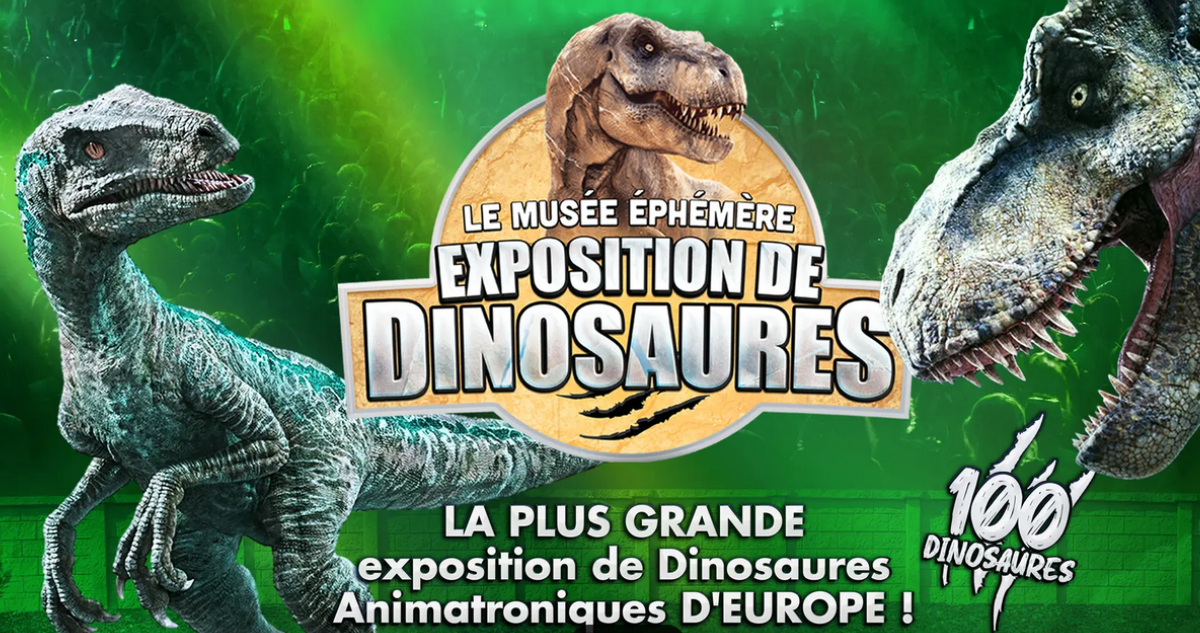 Le Musée Éphémère® des dinosaures