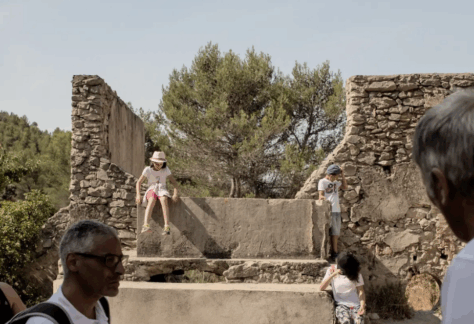 Randonnée Petit Marcel cinéaste en herbe