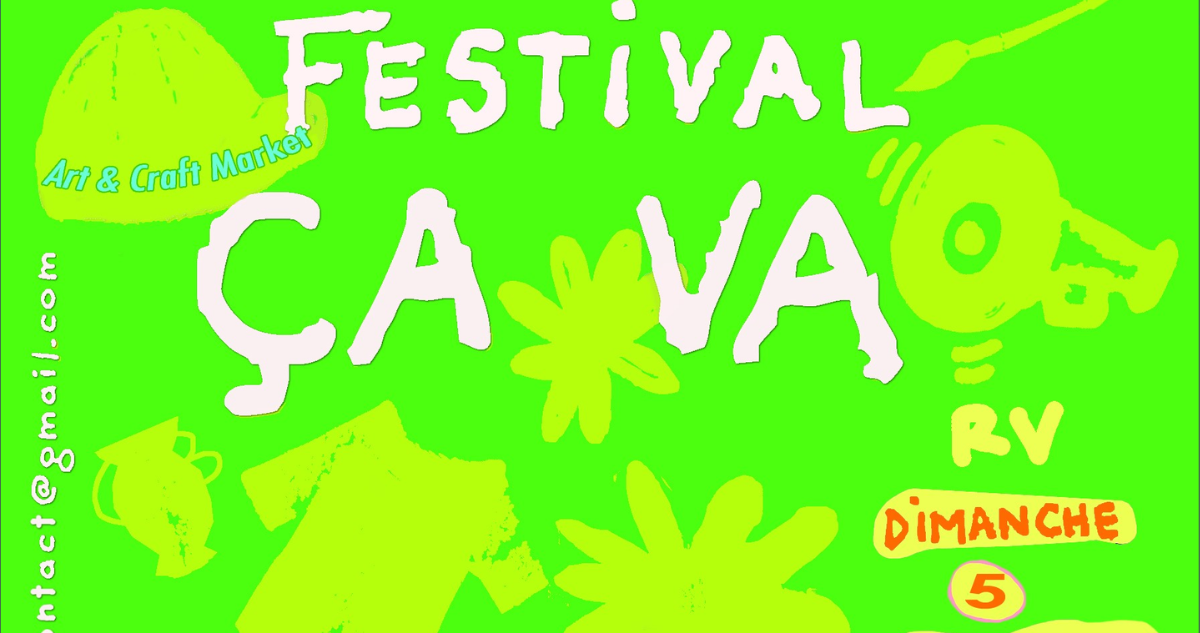 Marché Ça Va : créations artisanales, vintage et rencontres