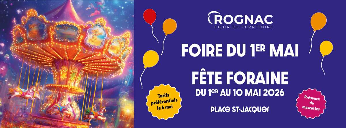 Foire du 1er Mai et Fête Foraine à Rognac