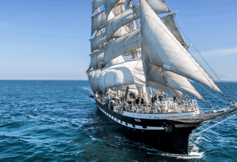 Le Belem au Vieux-Port de Marseille