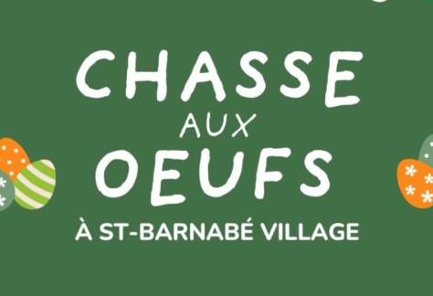 Chasse aux œufs, Pierre Lapin et poneys : Pâques en fête au centre commercial St-Barnabé Village