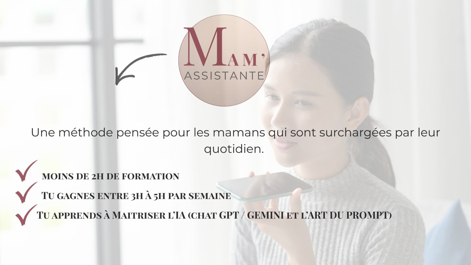 Mam'assistante, la première formation IA pensée spécialement pour les mamans 
