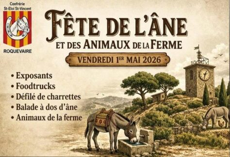 Fête de l'Âne et des animaux de la ferme à Roquevaire