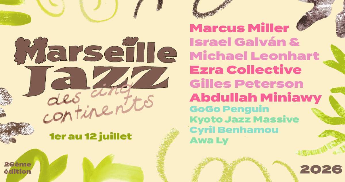 Marseille Jazz des cinq continents – 26ᵉ édition : un festival pour toute la famille !