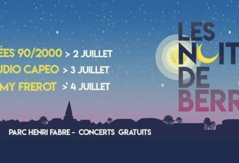 Les Nuits de Berre avec Jérémy Frerot, Claudio Capéo...