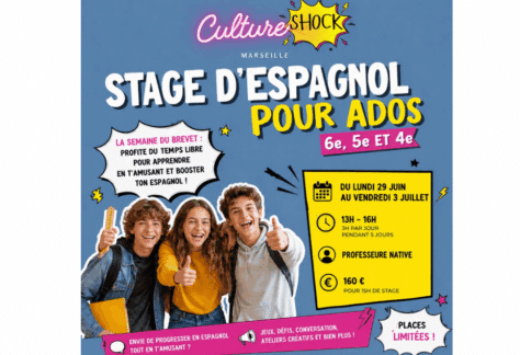Stage Espagnol Immersif pour adolescents
