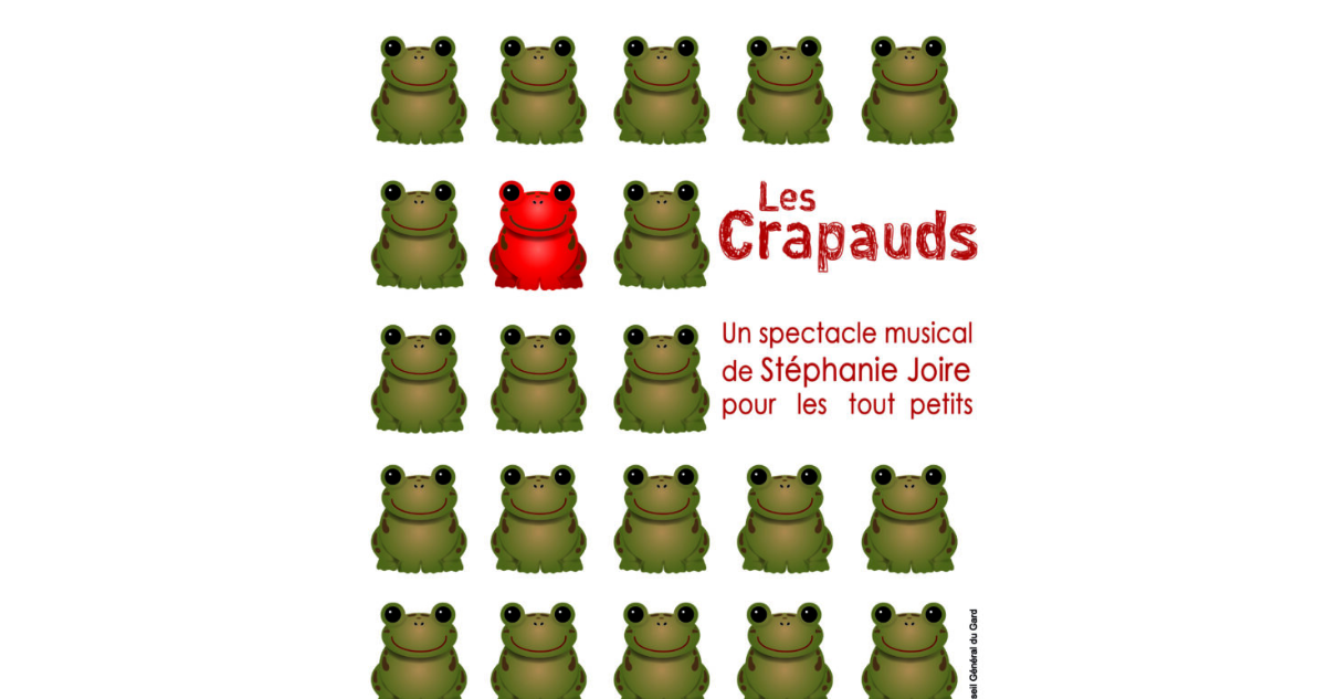 Les crapauds : théâtre d'objet et chansons pour les bébés dès 9 mois au Divadlo