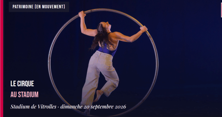 Le patrimoine en mouvement : cirque et patrimoine en famille à Vitrolles