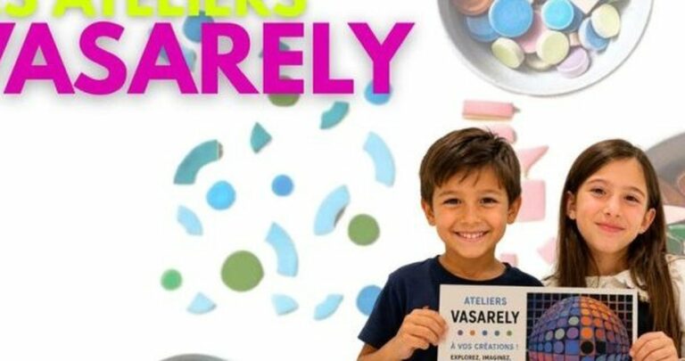 Ateliers d&rsquo;été à la Fondation Vasarely : créer, explorer, s&rsquo;émerveiller