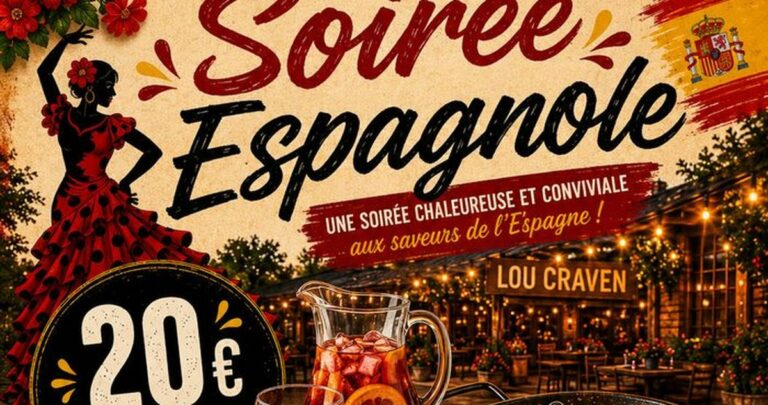 Soirée Espagnole en famille à la Ferme Lou Craven, près d&rsquo;Arles