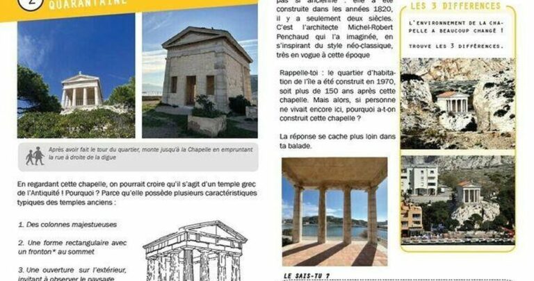 Carnet de balade Le Frioul, des îles dans la ville : enquête en famille sur Ratonneau — Journées du Patrimoine 2026