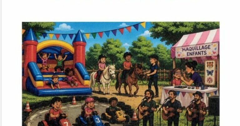 La Fête des Tuiles Bleues : jeux, kart et concert pour un été convivial à Mas-Thibert