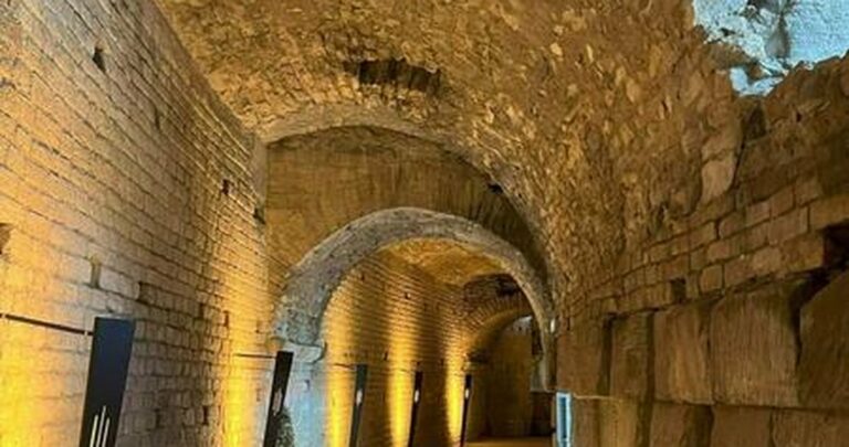 Arles — Dans les souterrains de l'amphithéâtre
