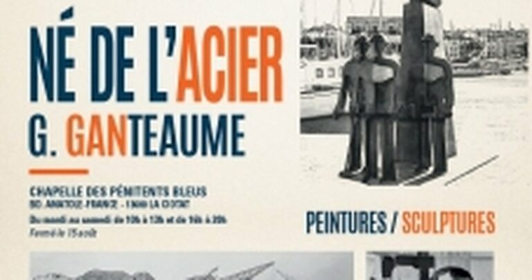 «Née de l&rsquo;acier» : l&rsquo;exposition de Gilbert Ganteaume à la Chapelle des Pénitents Bleus de La Ciotat