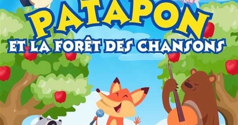 Patapon et la forêt des chansons : la comédie musicale des tout-petits au Théâtre La Manare
