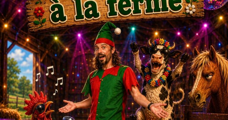 C&rsquo;est Show à la ferme ! : un coq disparu et un loup dans le jardin