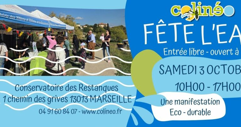 Colinéo fête l’eau au Conservatoire des Restanques