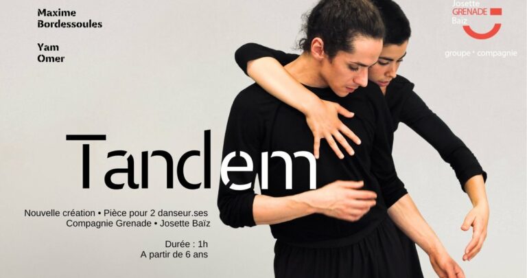 Tandem, spectacle d'ouverture de Mômaix 2026 au Pavillon Noir