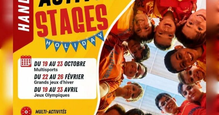 Stage multi-activités de handball pendant les vacances de la Toussaint à Martigues